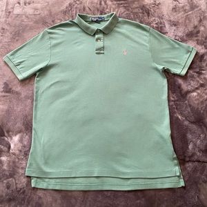 Men’s green Polo Ralph Lauren polo, Size XL